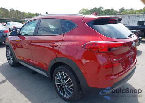 2021 Hyundai Tucson Sel z USA, uszkodzony, nr VIN KM8J3CAL2MU397601